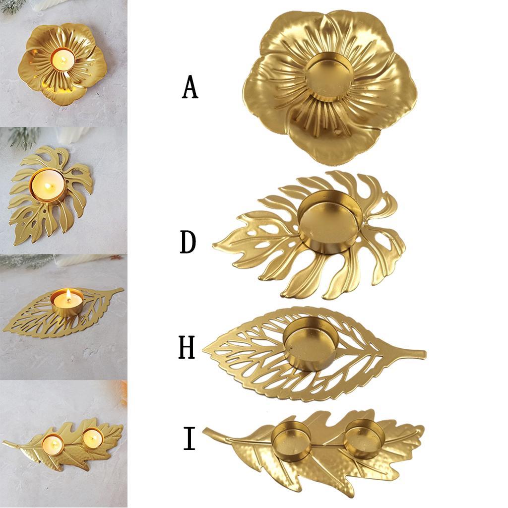 Nordic Candle Holder Candlestick Ornament for Pillar Candles Decorative A