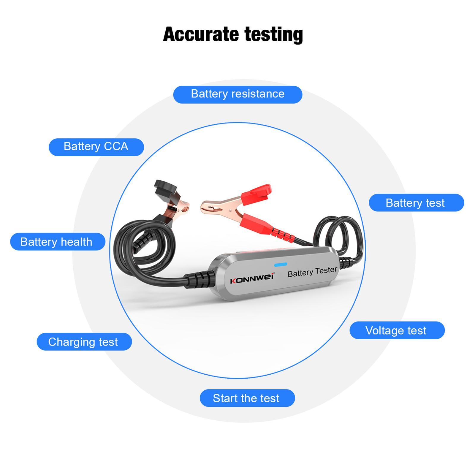 Wireless BK100 Car Battery Tester Battery Motorcycles