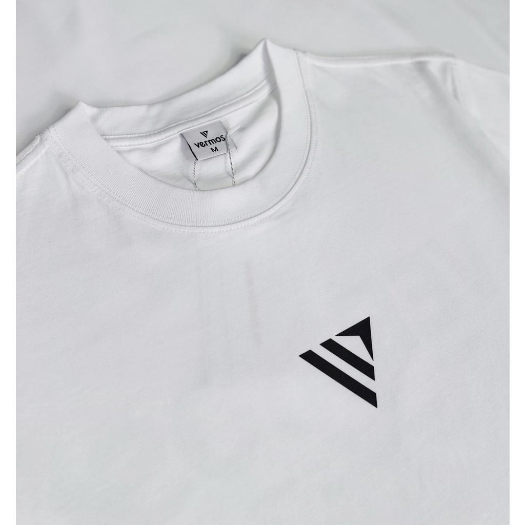 Áo Thun Vermos Icon Logo Brand Name Tee White