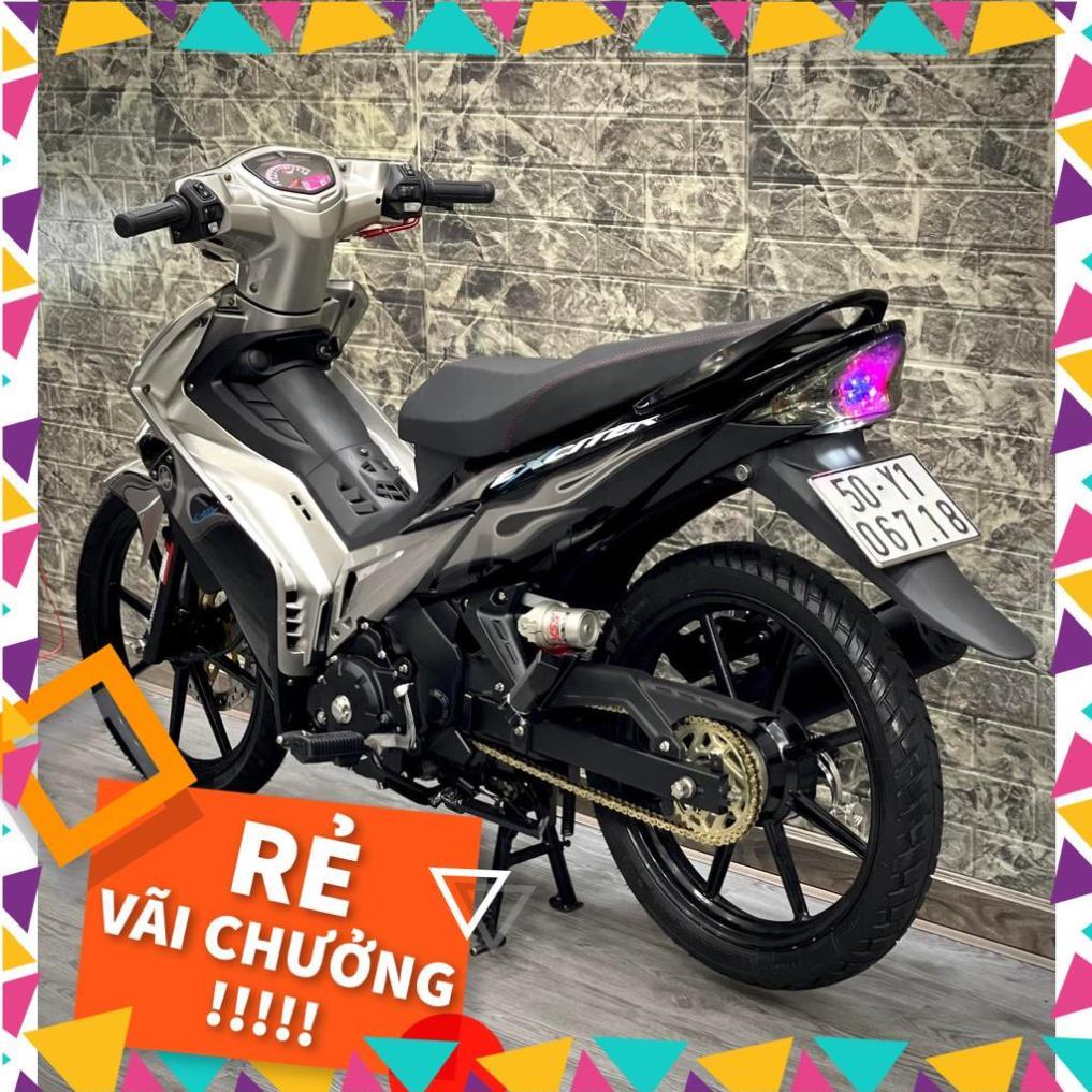 Tem Rời Exciter 2006 Mẫu Lửa Zin Bạc Đen