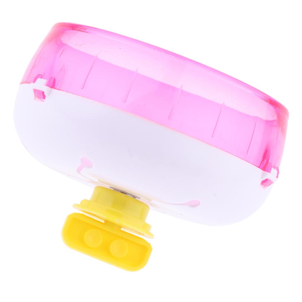 Hamster Mouse Rat Exercise Toys Plastic Silent Running Spinner Wheel Pink