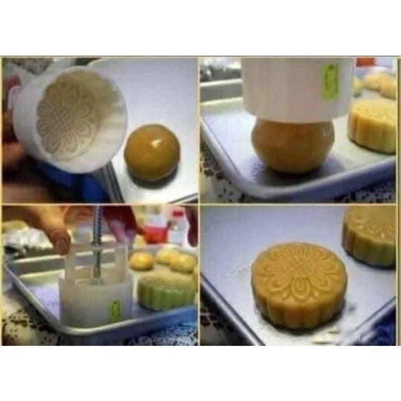 Khuân làm bánh trung thu lò xo hình tròn