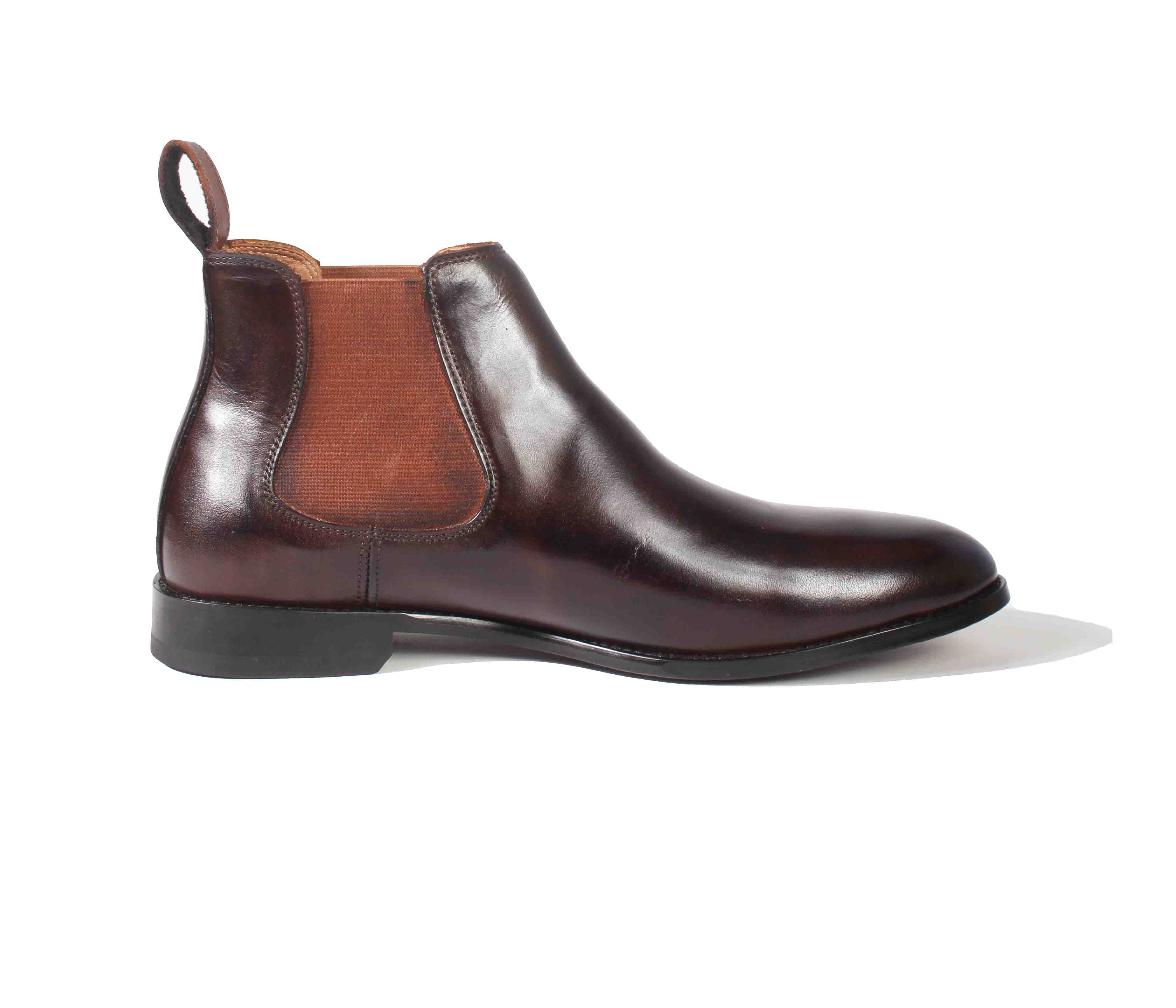 Giày Bốt Banuli Nam Da Bê Italian H1CS1M0 Chelsea Boots (Da Mềm Dẻo, Đế Siêu nhẹ, Bảo Hành Trọn Đời)