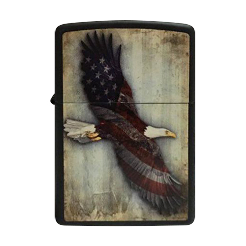 Bật Lửa Zippo 218 Flag Eagle