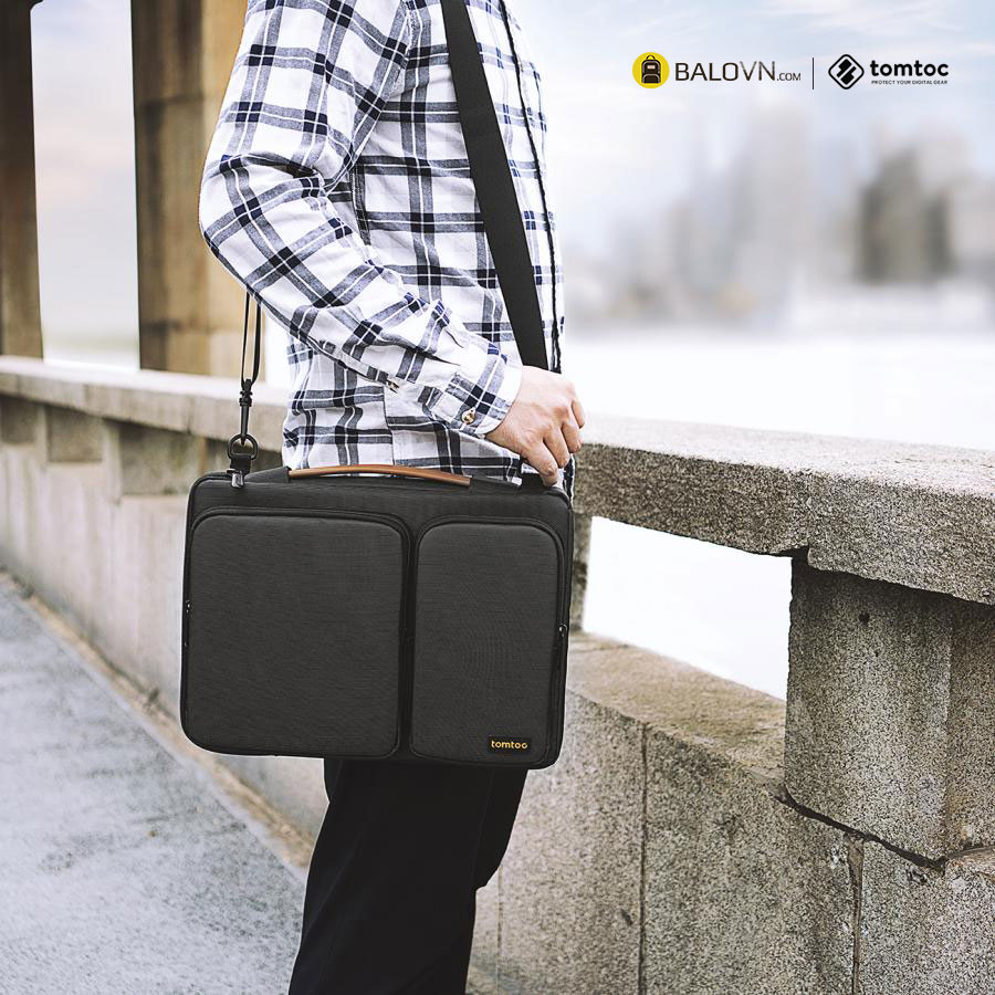 Túi Đeo Tomtoc A42-E02 Versatile 360° Shoulder bags Macbook 15/16inch