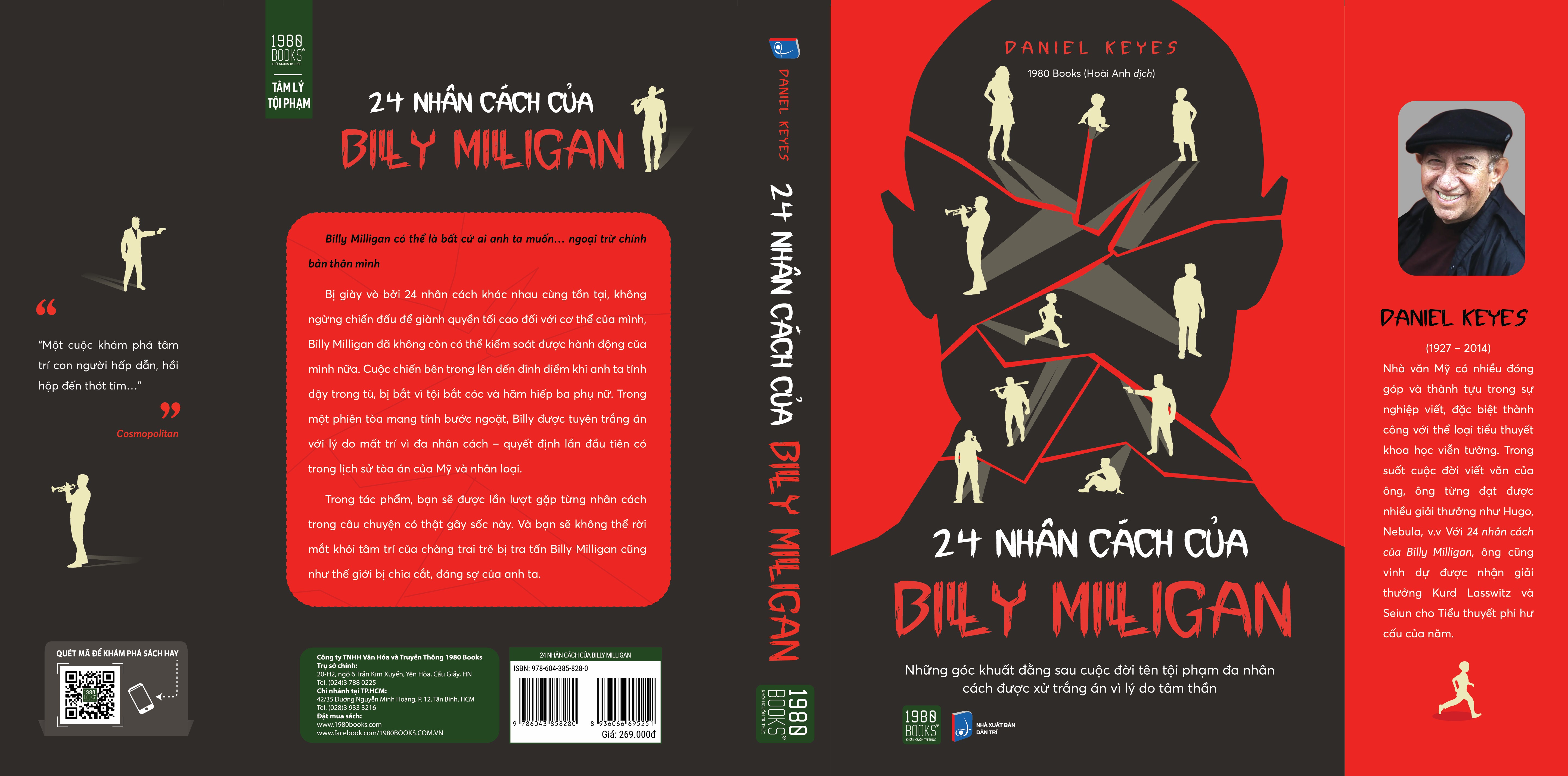 24 Nhân cách của Billy Milligan - Daniel Keyes (1980Books HCM)