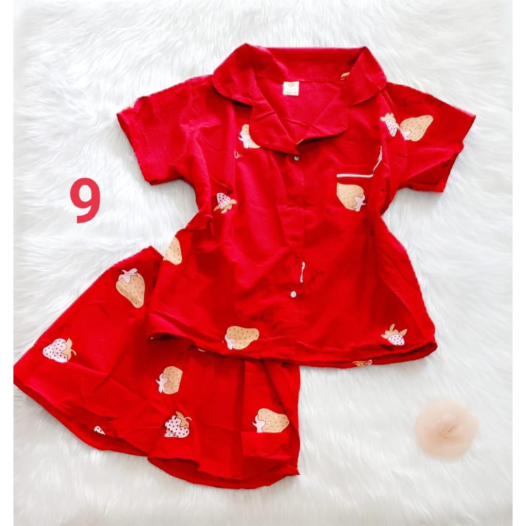 Pijama kate , tay ngắn quần đùi