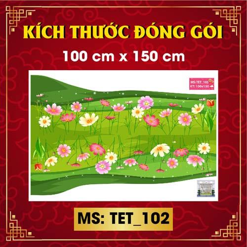 DECAL TRANG TRÍ TẾT 2023 COMBO SỐ 24