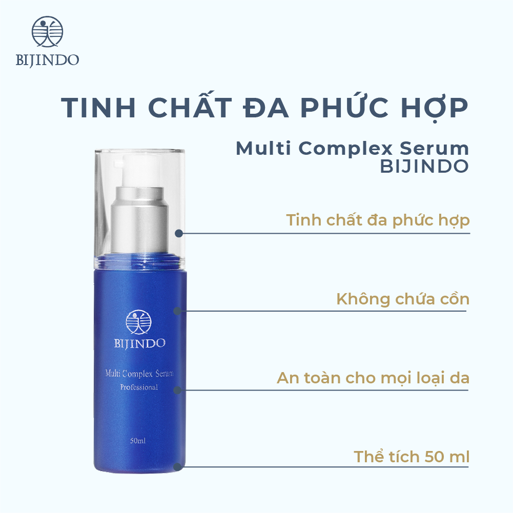 Bijindo Signature - Multi Complex Serum Tinh Chất Đa Phức Hợp Giúp Làm Giảm Lão Hóa Cho Da Mặt (50ml) - DATE T10/2024