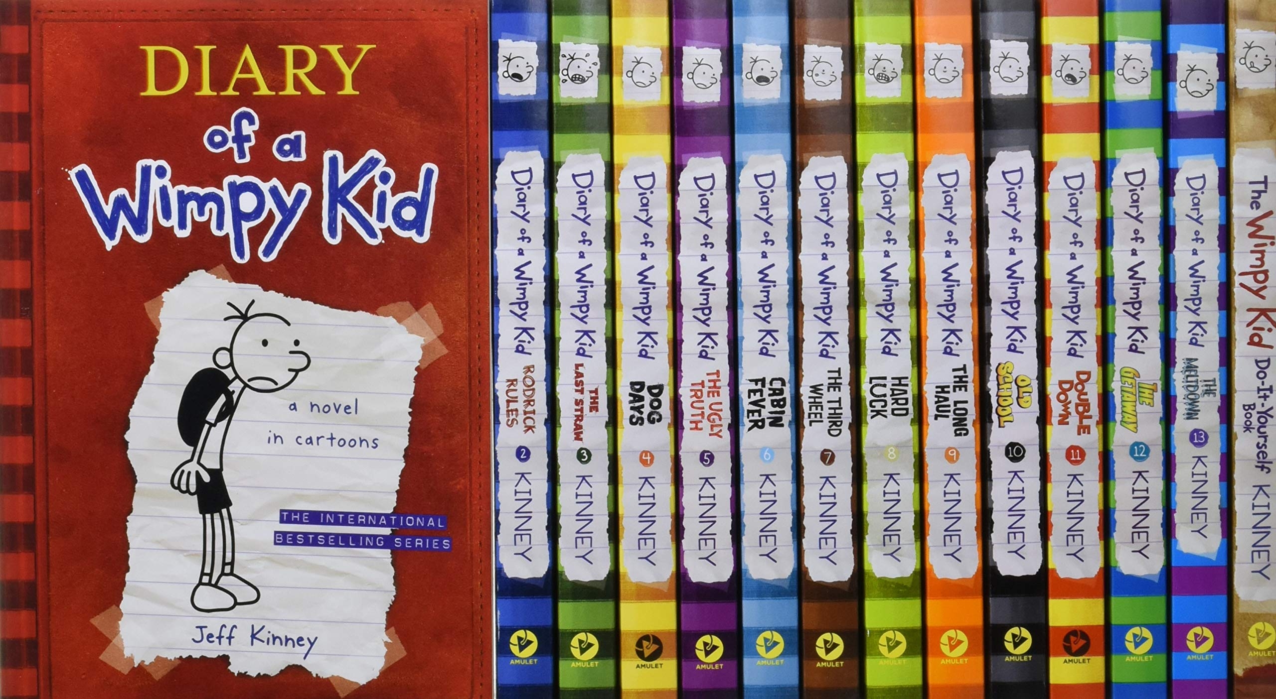 Diary of a Wimpy Kid Box of Books 1-13