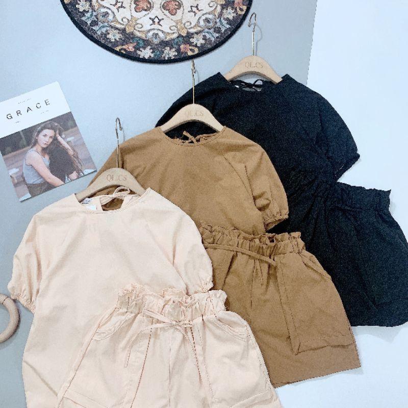 Set bộ đũi nữ 3 màu