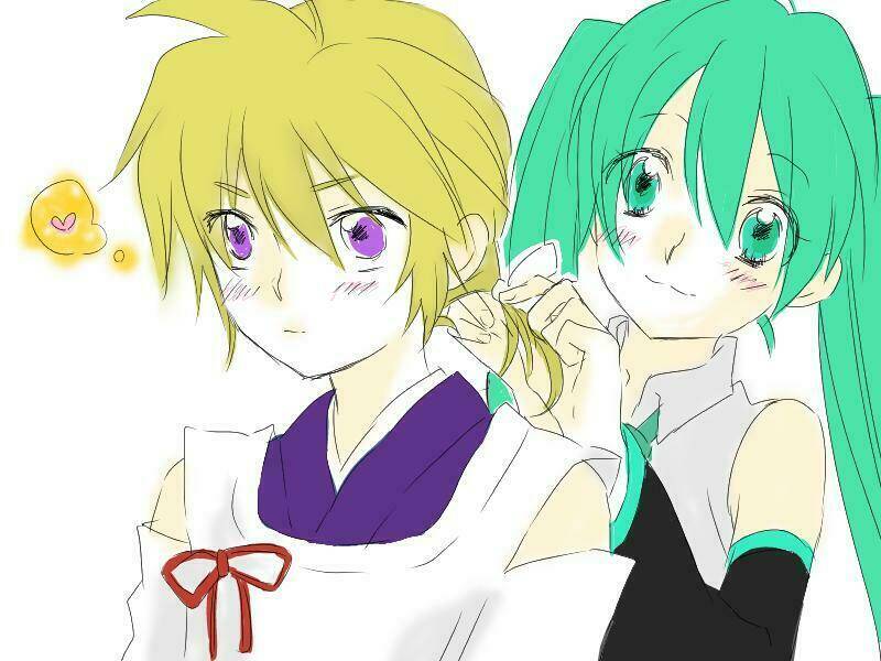 vocaloid len x miku doujinshi collection chapter 4 9