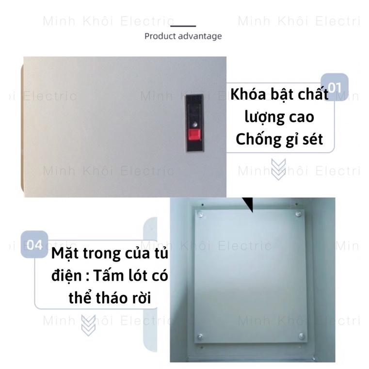 Tủ điện ngoài trời khóa bật sơn tĩnh điện , vỏ tủ điện công nghiệp ngoài trời các loại