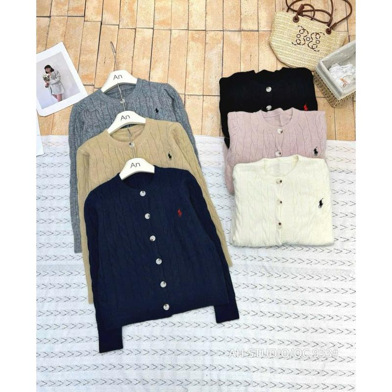 Áo cardigan len thừng thêu logo the.sweaterweather TSW BY JOLIE