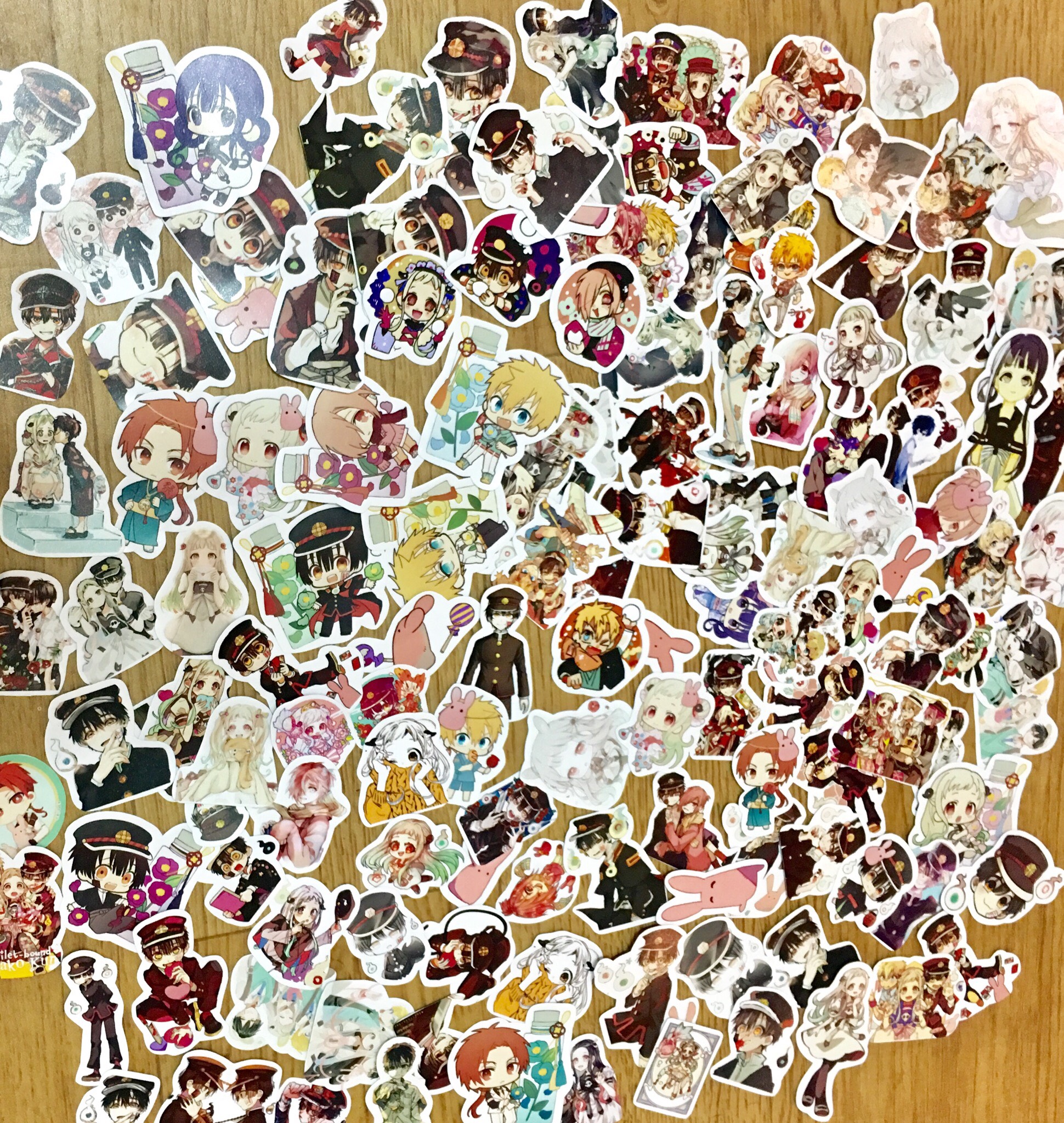 Ảnh sticker Jibaku Shounen Hanako-kun  - combo 100 cái