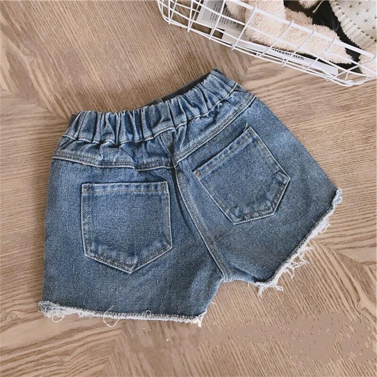 SALE QJ35 Size100-140 (12-25kg) Quần Jean bé gái (Quần short ngắn vát nhẹ) Quần áo trẻ em hàng quảng châu