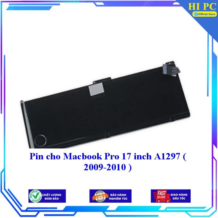 Pin cho Macbook Pro 17 inch A1297 - Hàng Nhập Khẩu