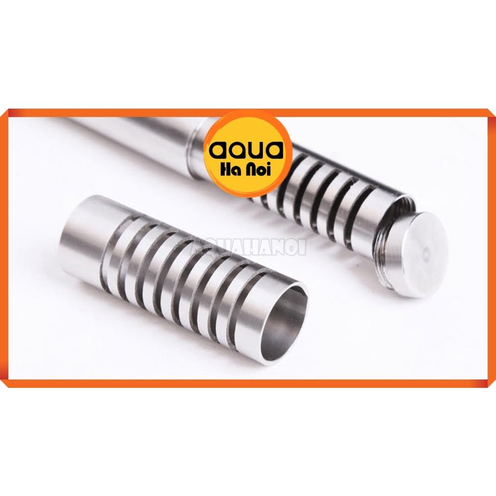 Bộ In out inox 304 Mufan - Không lọc váng - Phi 12/16mm - Tăng thẩm mĩ cho máy lọc hồ thủy sinh