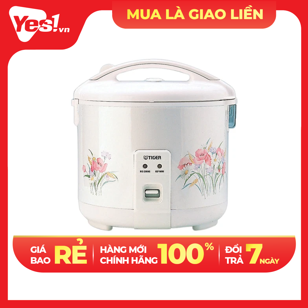 Nồi Cơm Điện Nắp Gài Tiger JNP-1803 - 1.8L (Trắng) - Hàng Chính Hãng