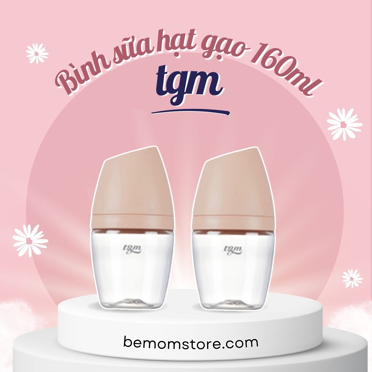 Bình sữa TGM cho bé-160ml