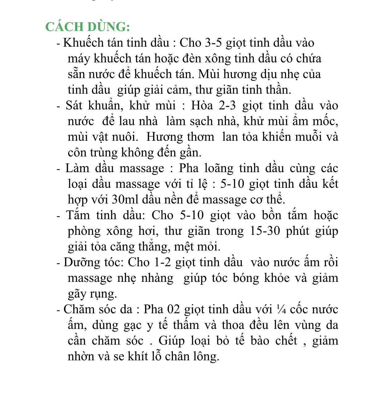 Tinh dầu sả chanh nguyên chất 30ml. Xông phòng, kháng khuẩn, khử mùi, xua đuổi muỗi,...