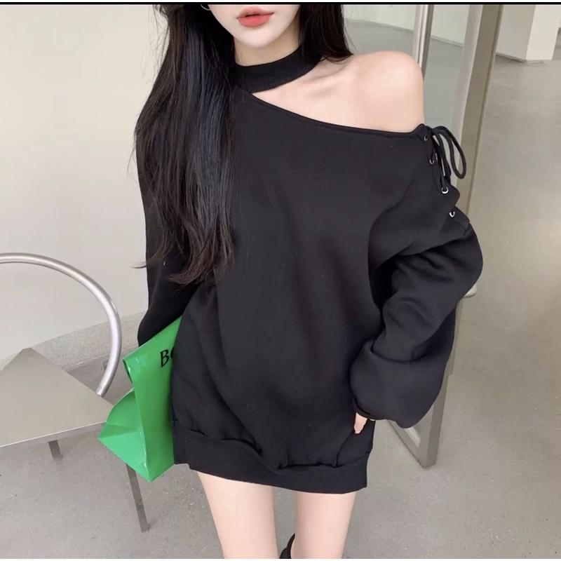 Áo lệnh vai đan dây