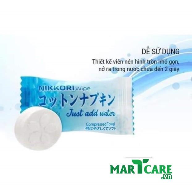 ️️ Nikkori - Khăn Nén Dạng Viên Chất Lượng Nhật Bản
