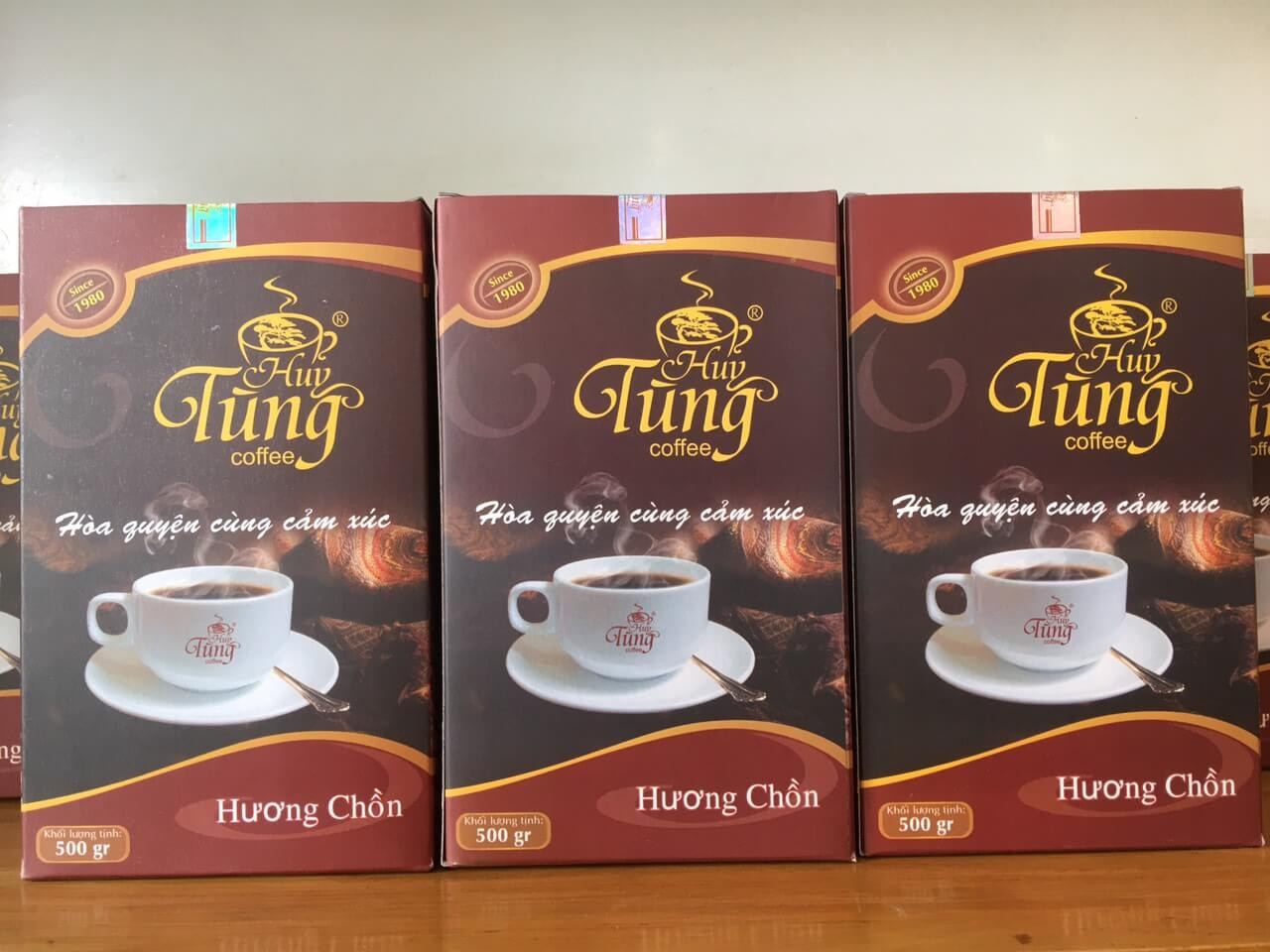 Cà Phê Huy Tùng Hương Chồn - Hộp 500gr