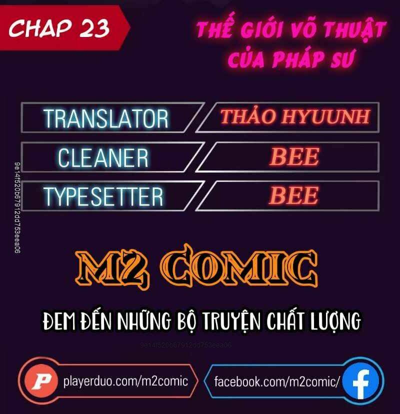 thế giới võ thuật của pháp sư chapter 23 1