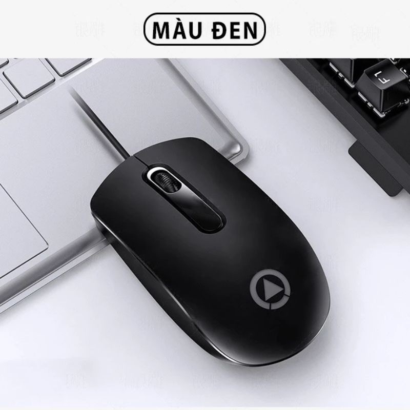 Chuột máy tính có dây TEKKIN G9 giá rẻ gaming văn phòng 1200DPI công thái học làm việc và chơi game cho pc laptop - hàng chính hãng