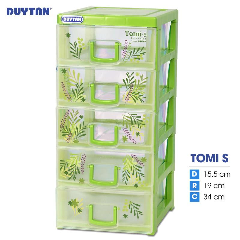 Tủ nhựa DUY TÂN Tomi S 5 ngăn (15.5 x 19 x 34 cm) - 09002