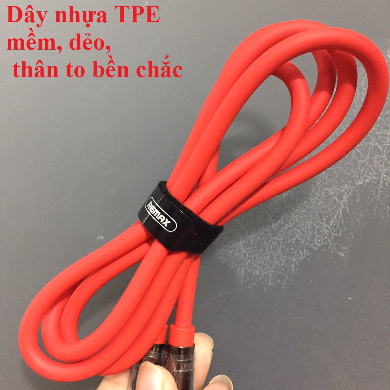 Cáp sạc nhanh 100W C to C Remax Wefon Series Zinc-alloy elastic RC C055 C-C 1.2m _ Hàng chính hãng