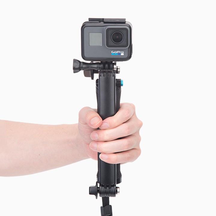 GẬY 3 KHÚC DÀNH CHO GOPRO VÀ ACTION CAM TELESIN V2 ( THREE WAY ) - HÀNG NHẬP KHẨU