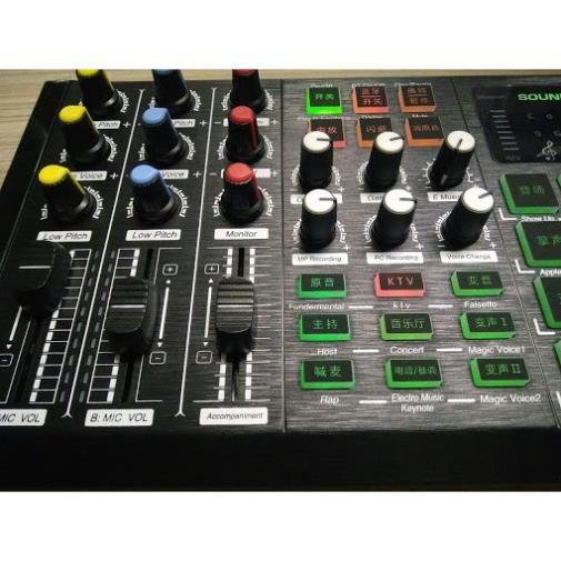 soundcard livestream s8 siêu phẩm đỉnh cao thu âm chuyên nghiệp idol cc talk bigo livestream bán hàng online