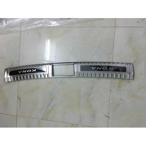 Chống trầy cốp xe KONA 2018 2019 2020 2021-Mẫu inox