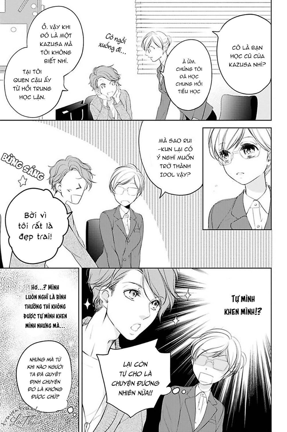 nụ hôn cuồng nhiệt của ngài idol! chapter 2 13