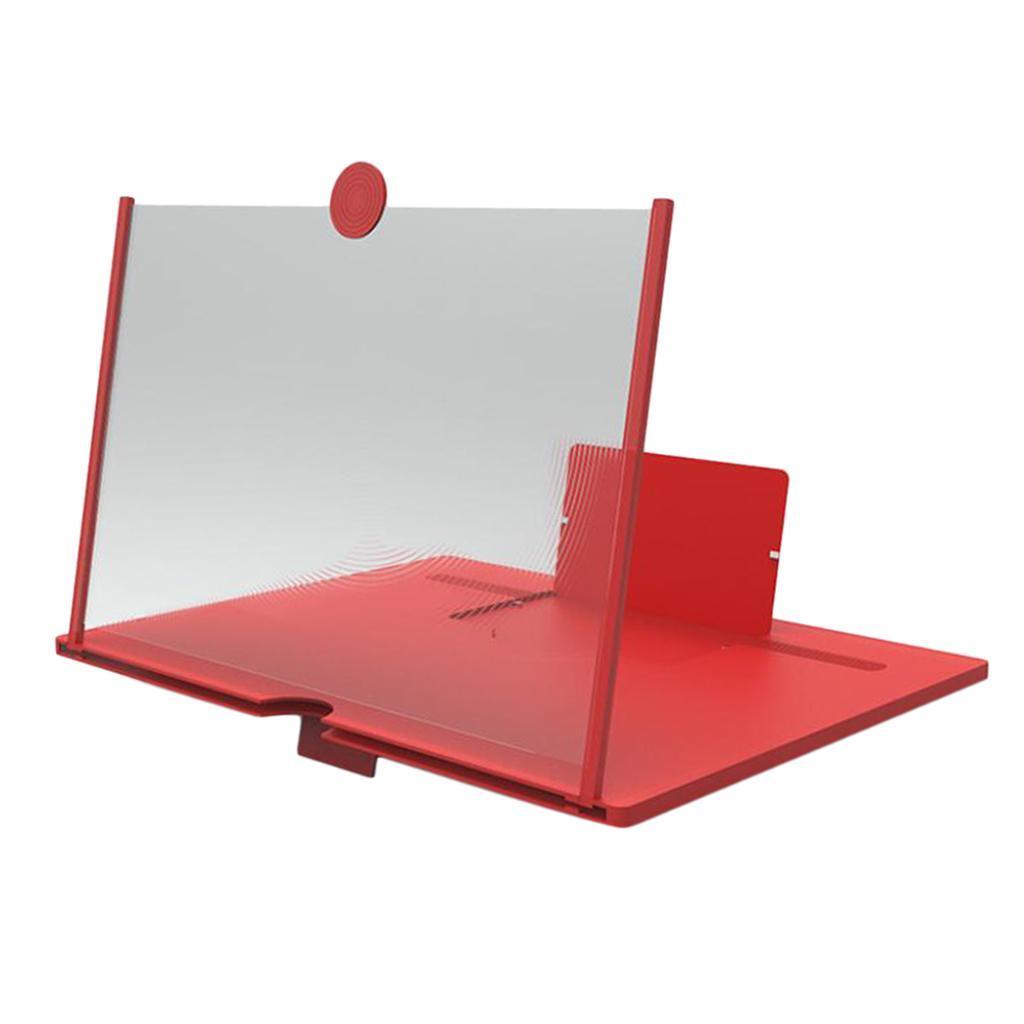 3x 10" Phone Screen Magnifier 3-4 Times Adjustable For Smartphones