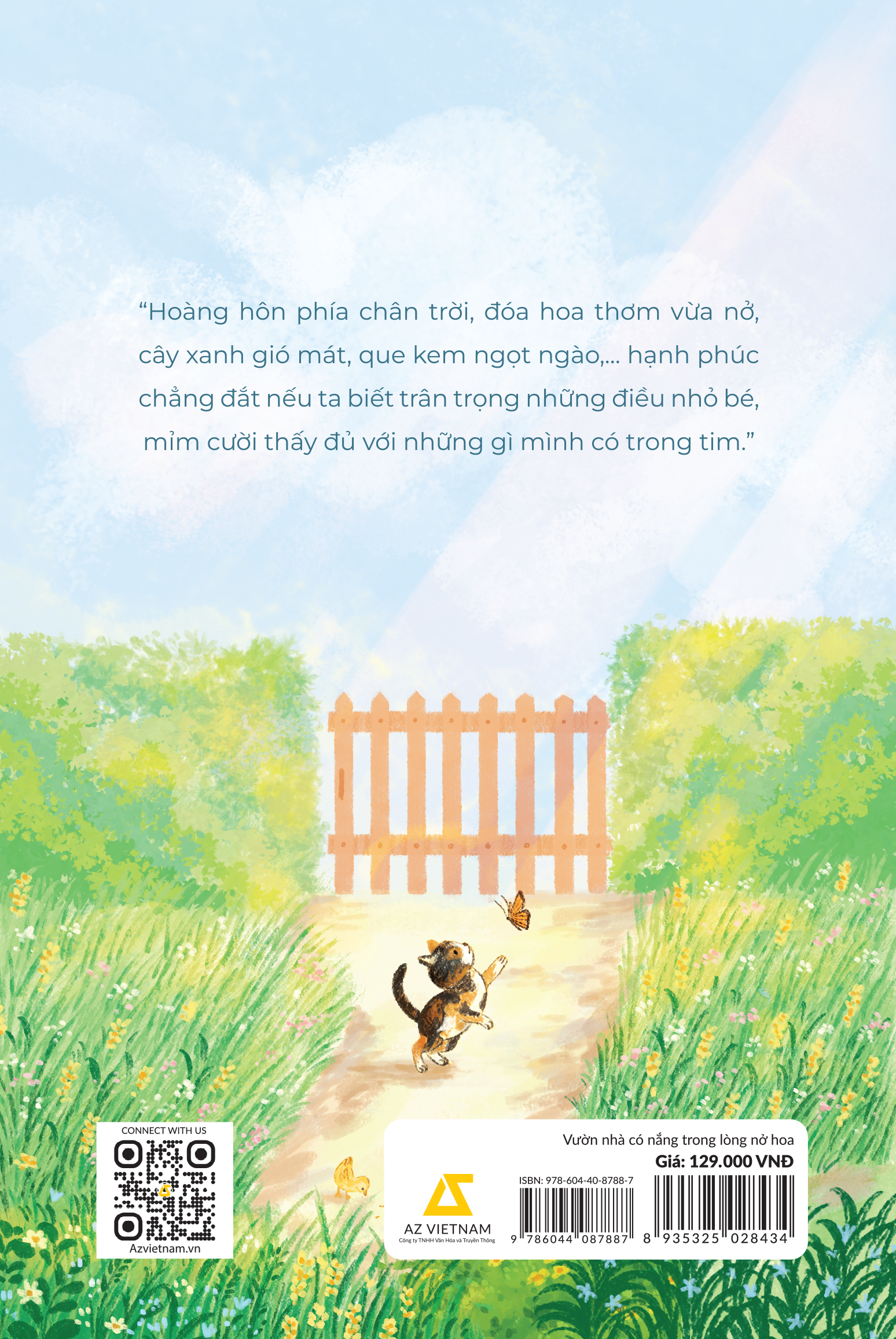 Sách Vườn Nhà Có Nắng Trong Lòng Nở Hoa