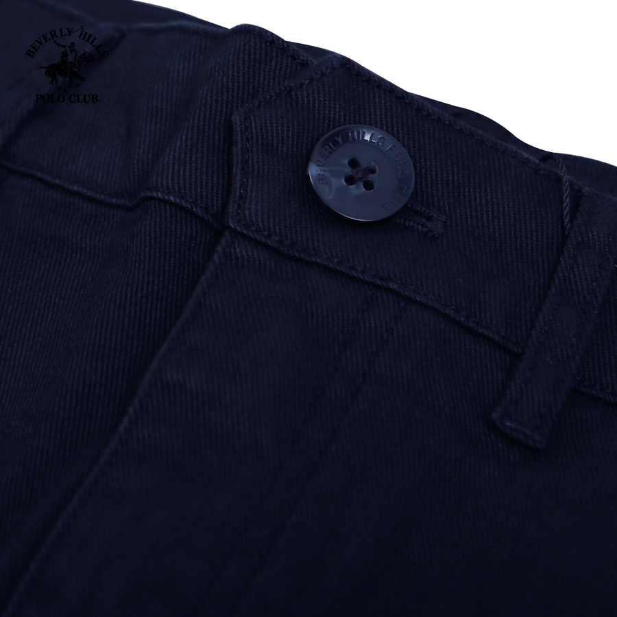 Quần dài Nam Beverly Hills Polo Club Slim Fit Xanh Navy -QKSS22V020