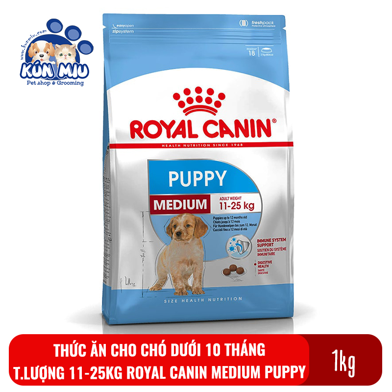 Thức Ăn Cho Chó Royal Canin Medium Puppy