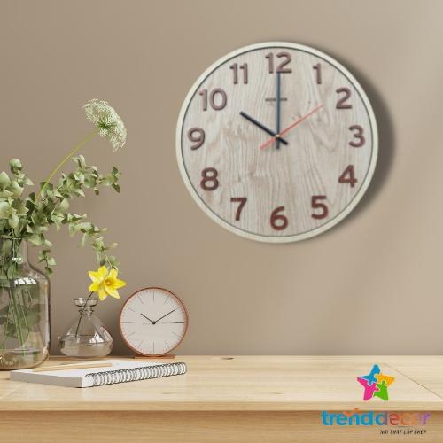 Đồng Hồ Gỗ Treo Tường Đồng Hồ Trang Trí Decor Thiết Kế Theo Yêu Cầu