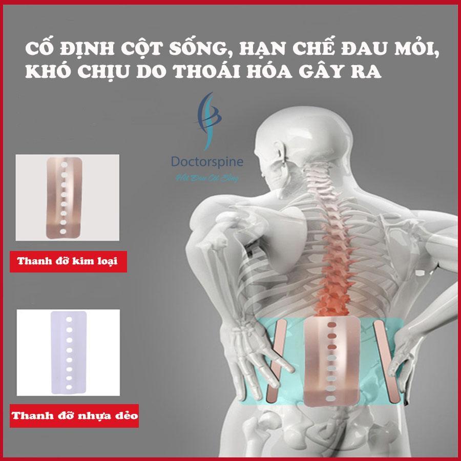 Đai lưng định hình cột sống - Cải thiện thoái hóa,thoát vị