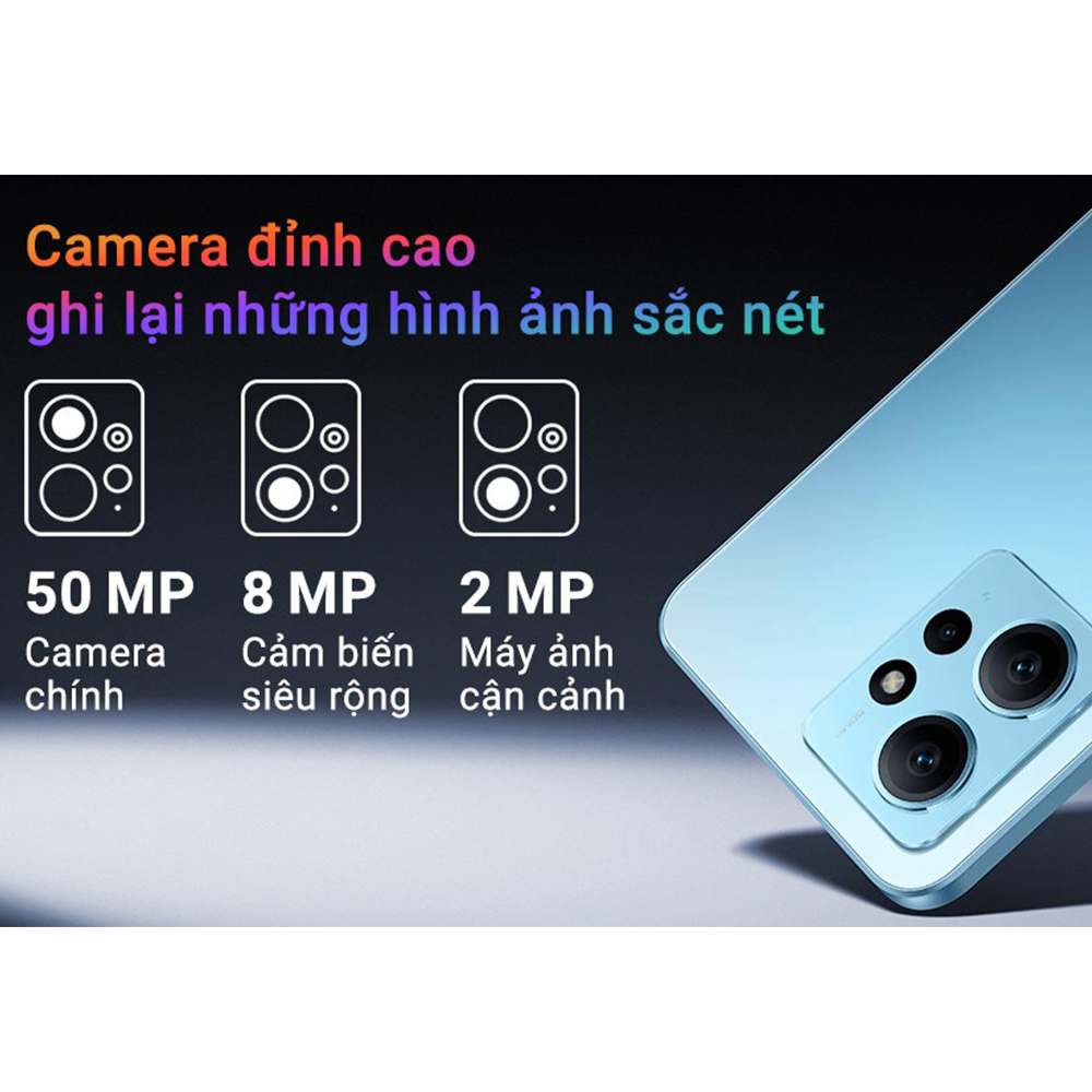 Điện thoại Xiaomi Redmi Note 12 (4GB/128GB) - Hàng chính hãng