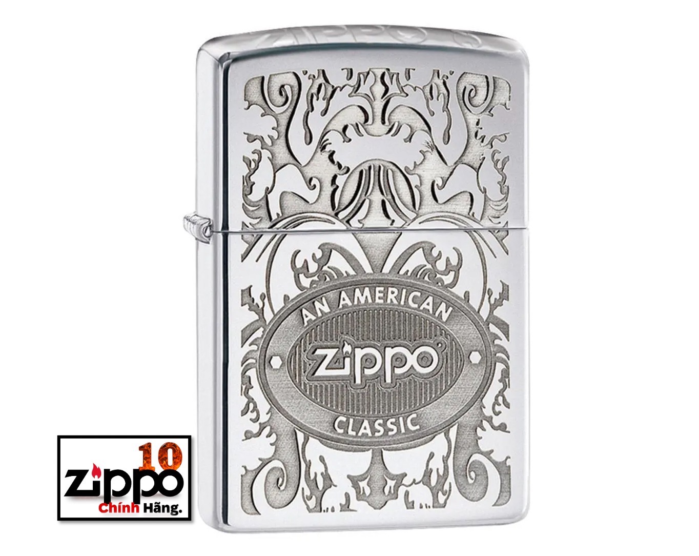 Bật lửa Zippo 24751 Gleaming Patina - Chính hãng 100%