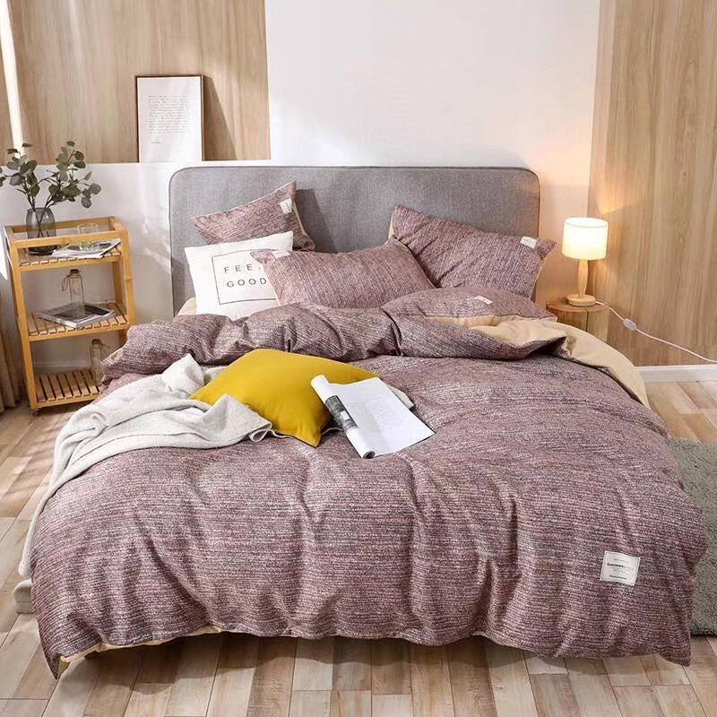 Trọn Bộ 4 Món Chăn Ga Gối Cotton Cao Cấp