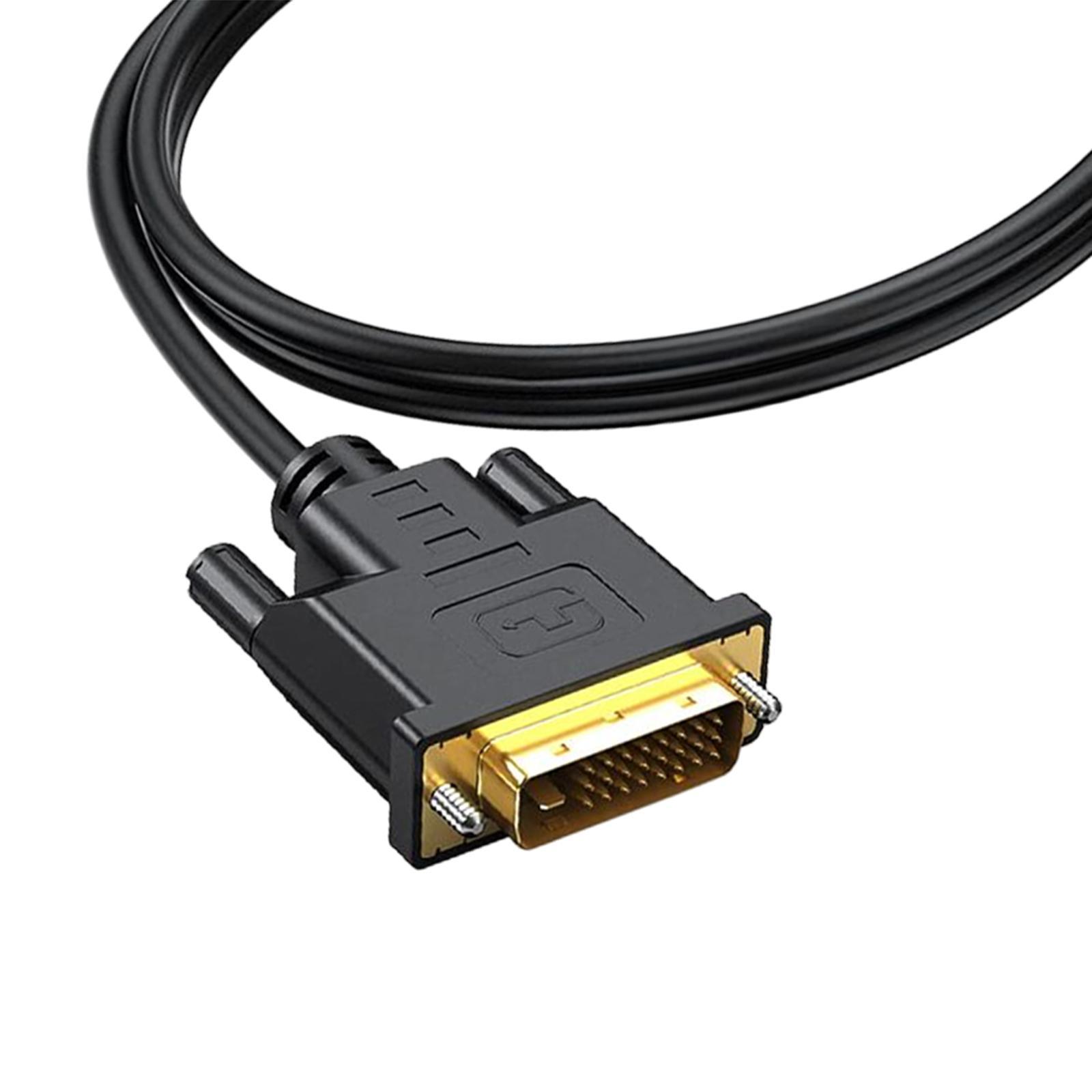 Dp Male to  Male Cable  1080P Plug and Play for Laptops