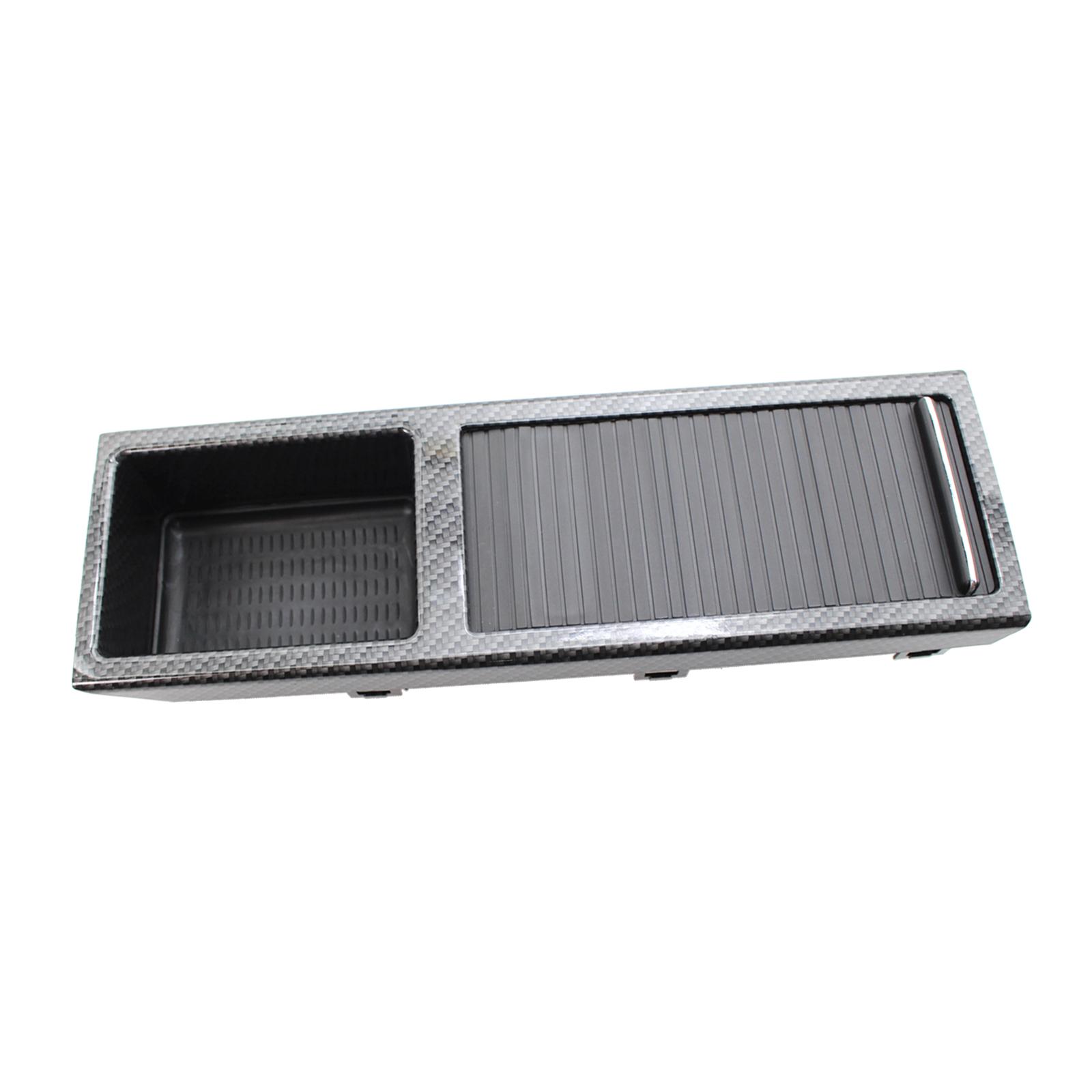 Car Carbon Fiber Cup Holder Box for BMW E46 3 Series 1998-2005 51168217953