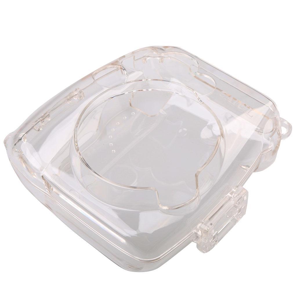 Filter Lens+Clear Case with Neck Shoulder Strap For  Instax Mini 8