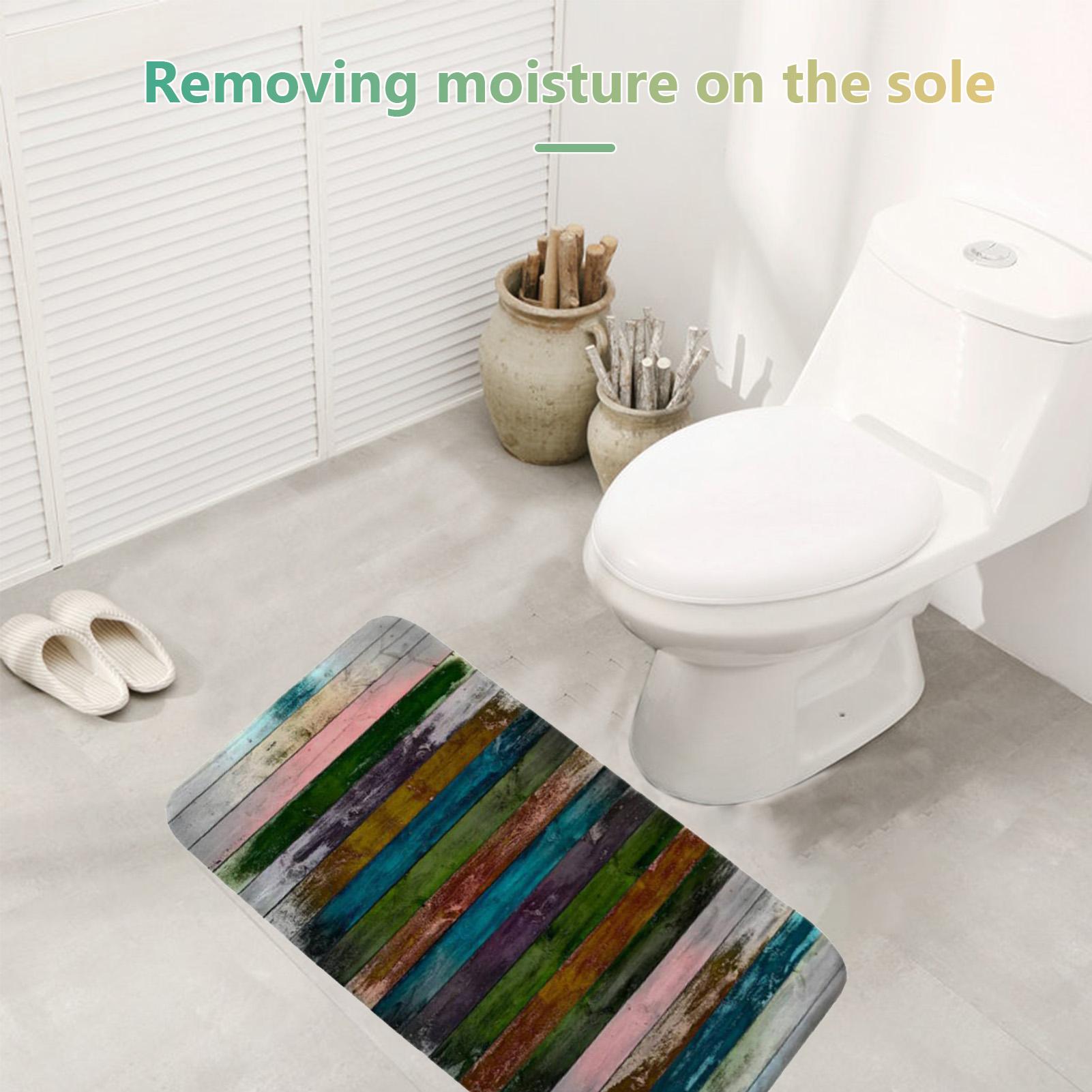 Thảm trải sàn Flannel Thảm nhà tắm chống trượt Thảm lót sàn 20 * 31 inch