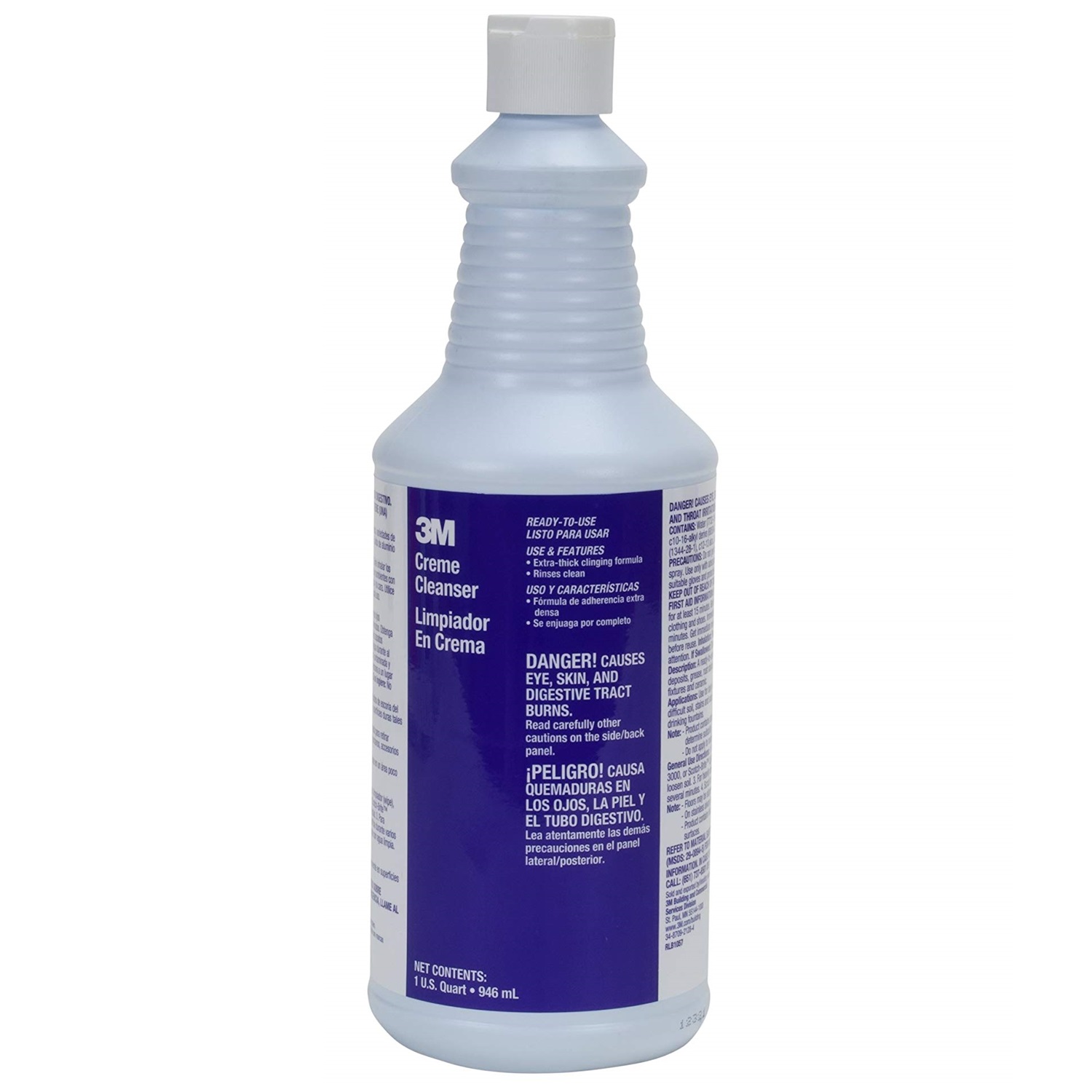 Kem tẩy ố kính đa năng, tẩy cặn canxi, tẩy rỉ sét 3M 3M-TOK 946ml - Hàng nhập Mỹ, tẩy mốc kính, tẩy dầu mỡ, cặn xà phòng